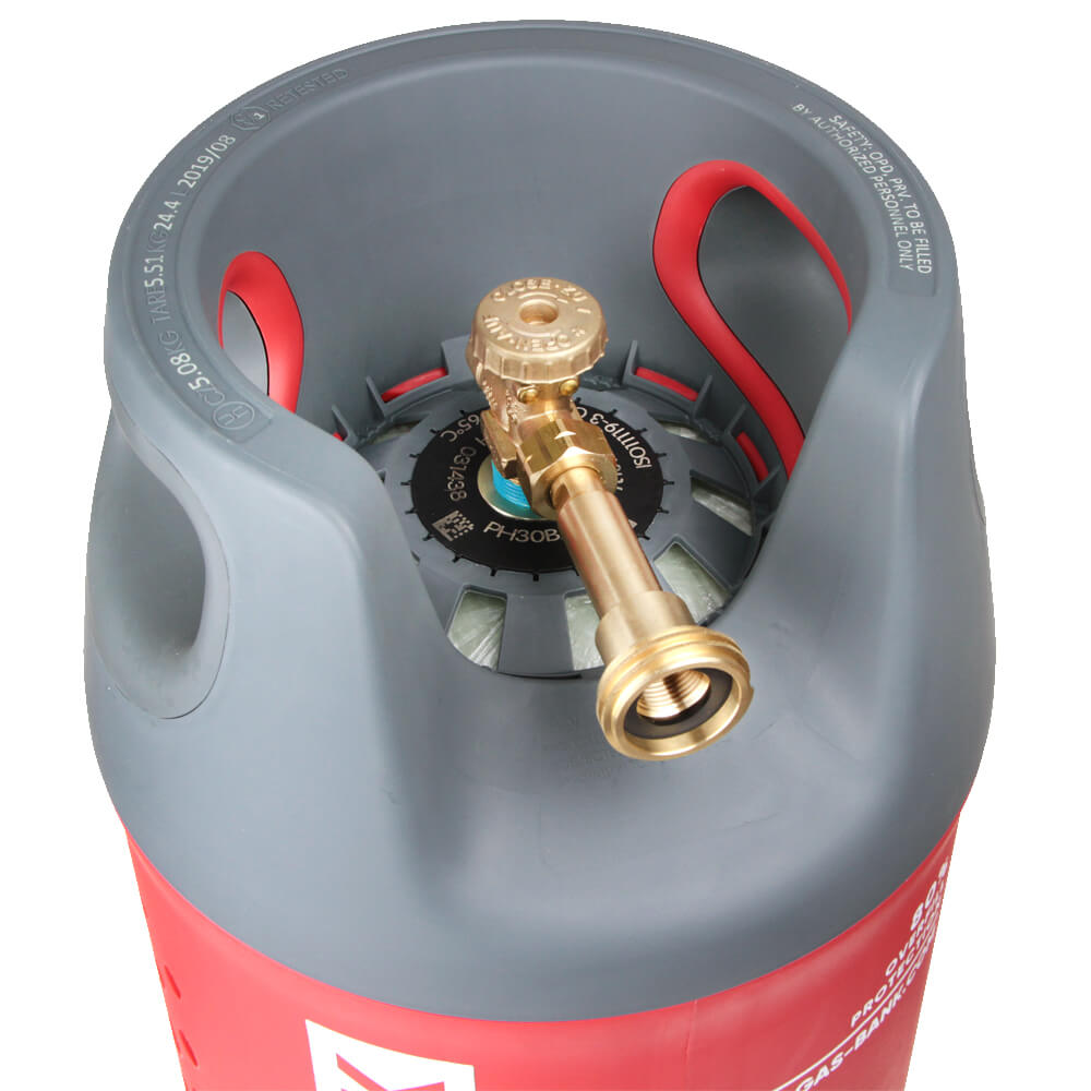 Lightweight Refillable LPG Cylinders GasBank Lightweight Refillable LPG Cylinders GasBank